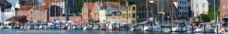 Kappeln Sportboot-Hafen Fotobanner
